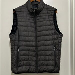 Calvin Klein Gray Quilted Vest
